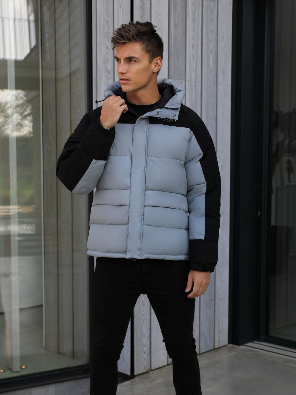 Grey Blakely Tampa Puffer Coat | IJC462389