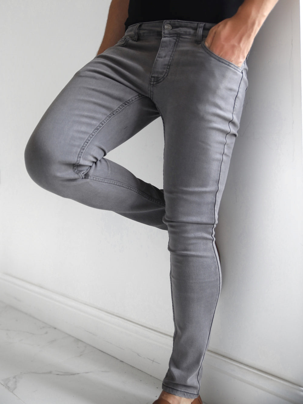 Grey Blakely Vol. 7 Skinny Jeans | VUI456027