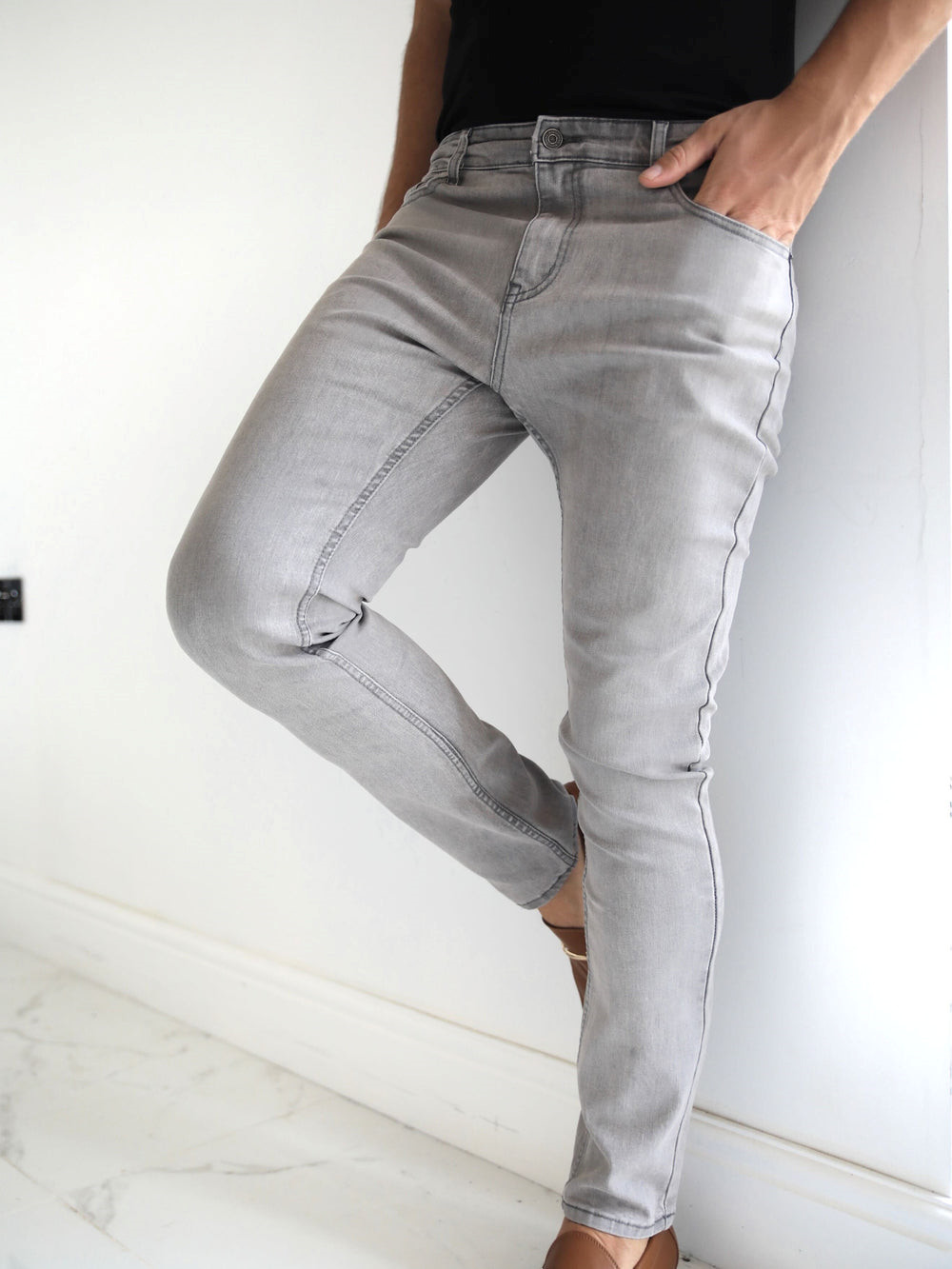 Grey Blakely Vol. 9 Slim Jeans | EZO210846