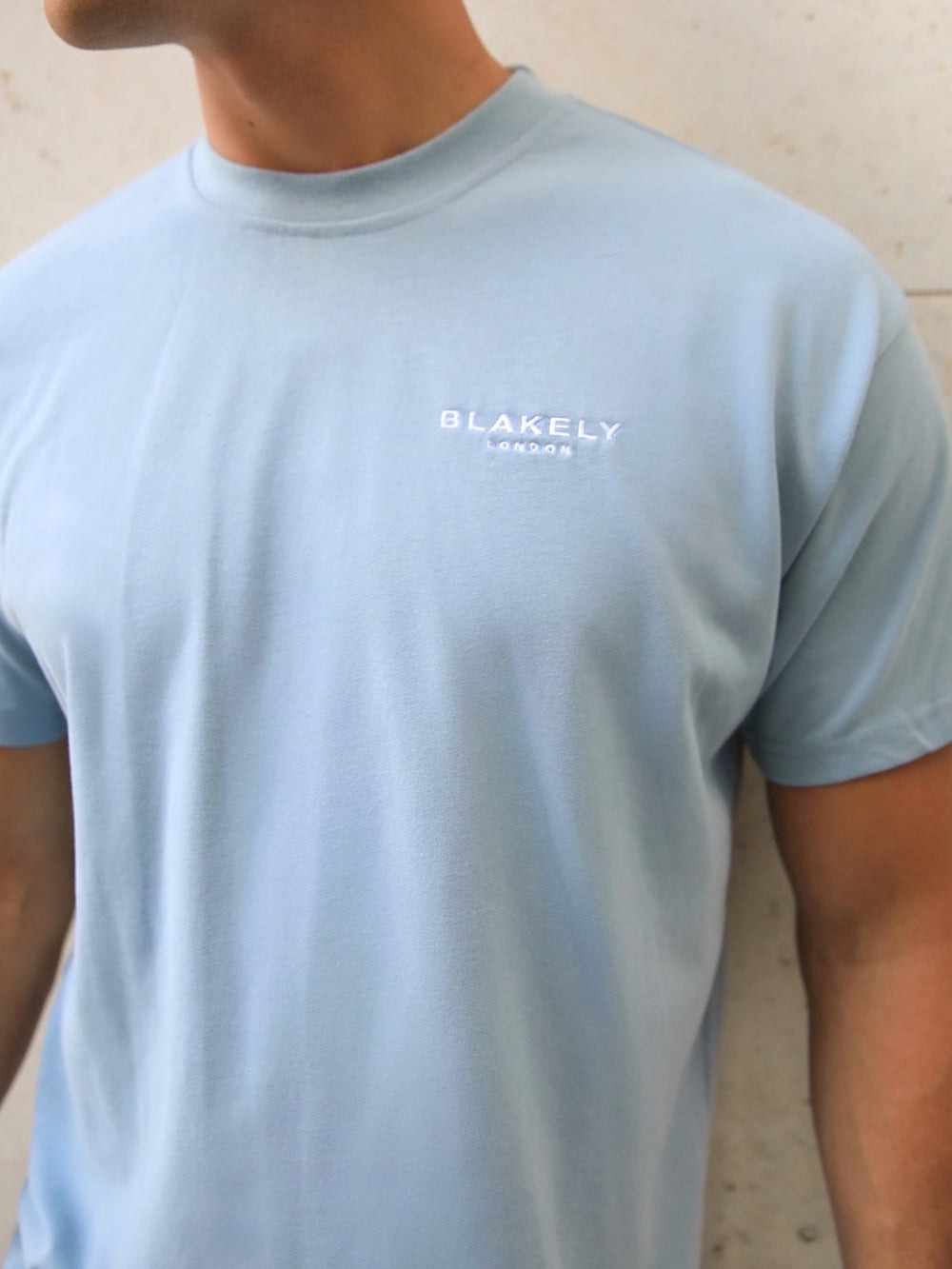 Ice Blue Blakely Universal Relaxed T-Shirt | ZDF021478