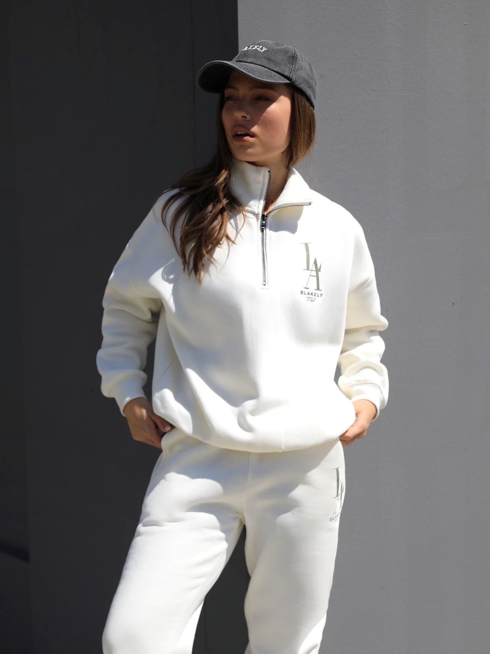 Ivory Blakely Studio 1/4 Zip Jumper | AGK081543