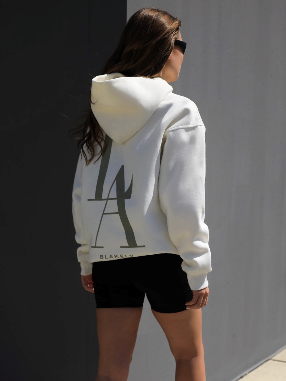 Ivory Blakely Studio Relaxed Hoodie | SVI790652