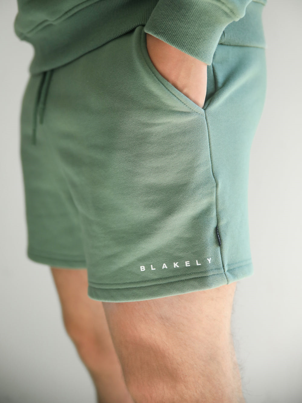 Khaki Blakely Evolved Jogger Shorts | WTO245081