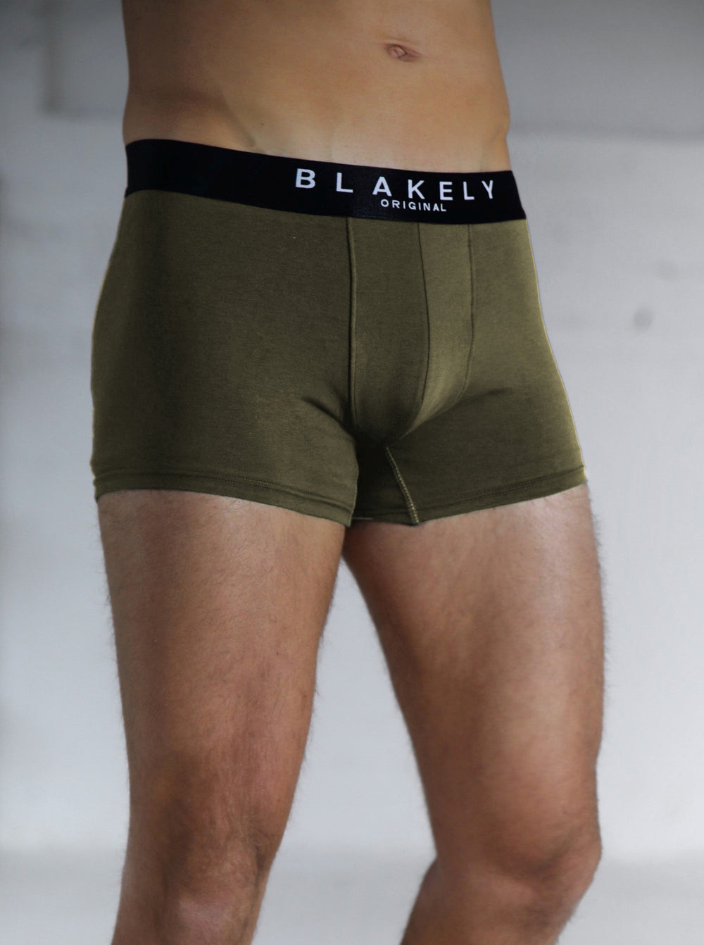 Khaki Green 3 Pack Blakely BLK Boxers | IXP621985