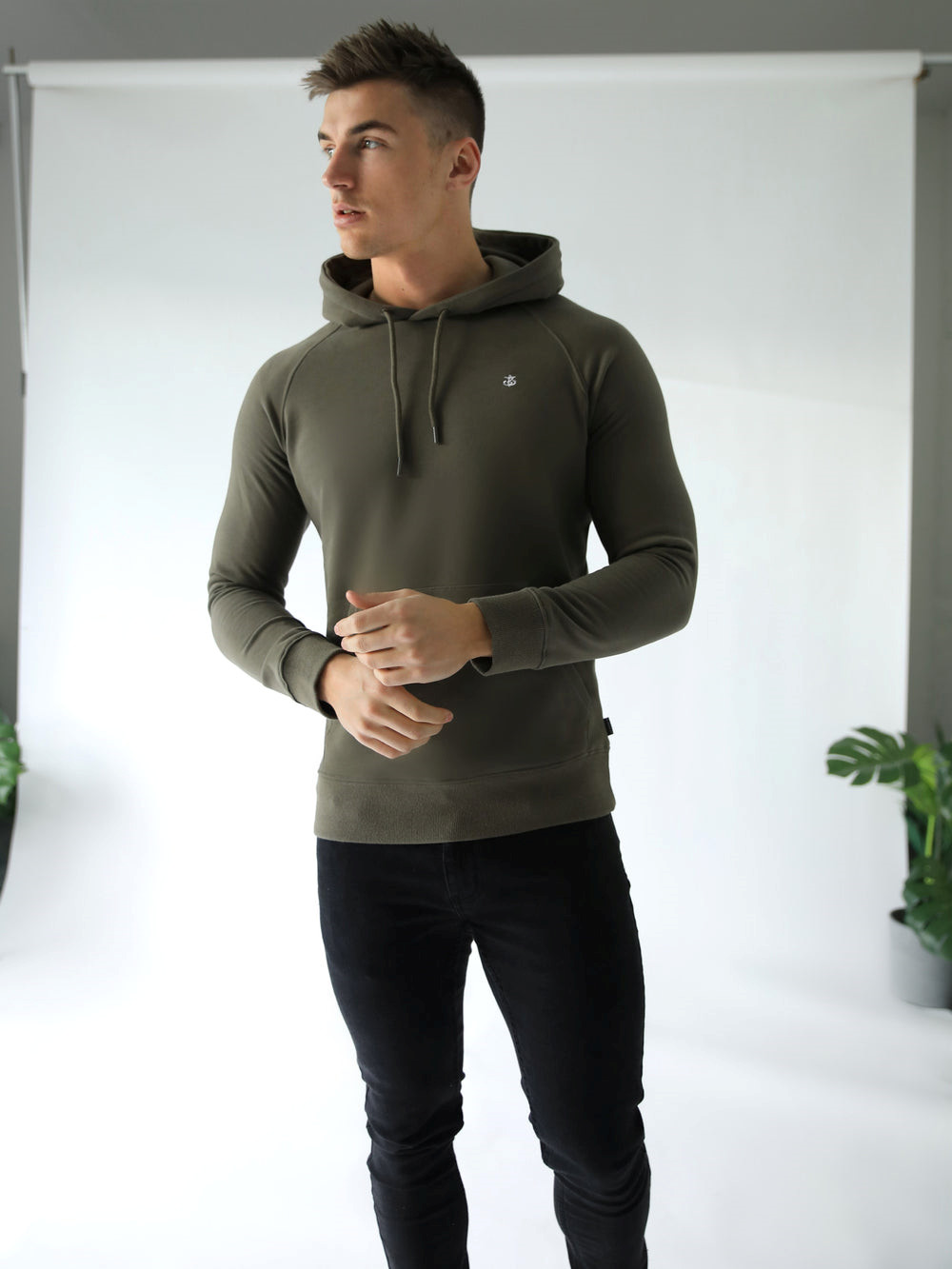 Khaki Green Blakely Praiano Hoodie | MKZ718652