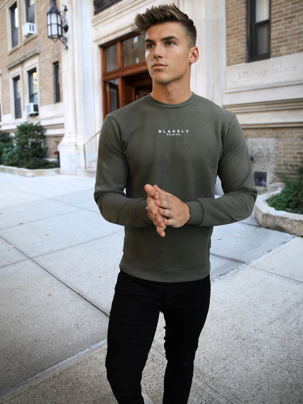 Khaki Green Blakely Rorso Jumper | BPH180437