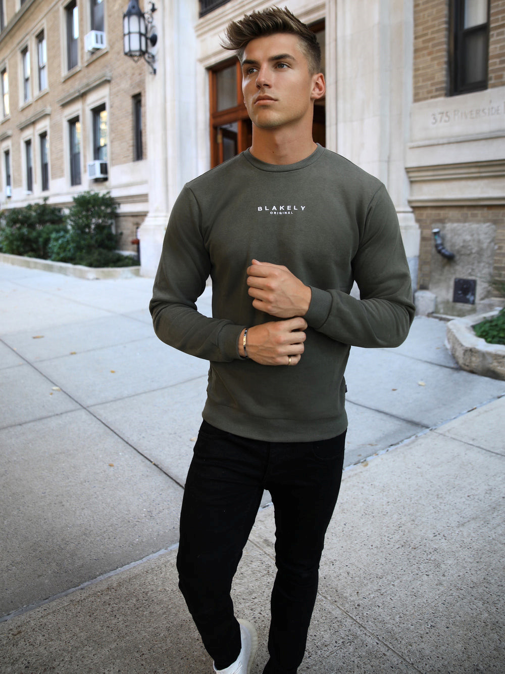 Khaki Green Blakely Rorso Jumper | BPH180437