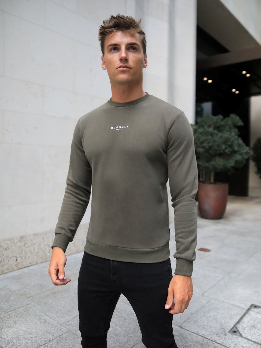 Khaki Green Blakely Universal Jumper | WCN124578