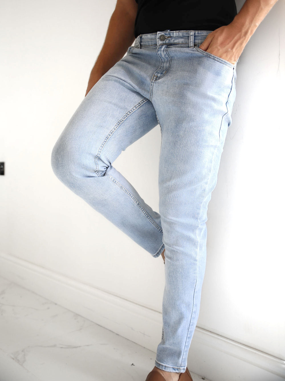 Light Blue Blakely Vol. 9 Slim Jeans | LIN234901