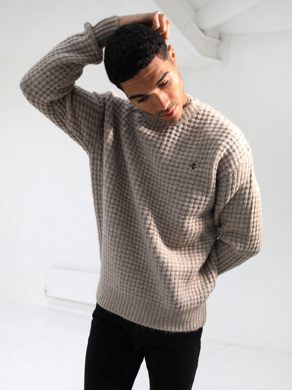 Light Brown Blakely Burford Knit Jumper | FIQ936140