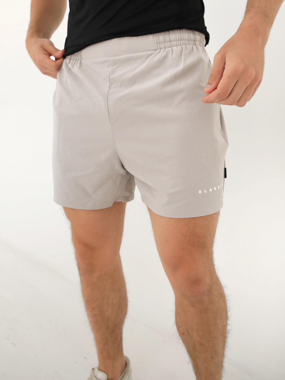 Light Grey Blakely Apex Active Shorts | DFR054836