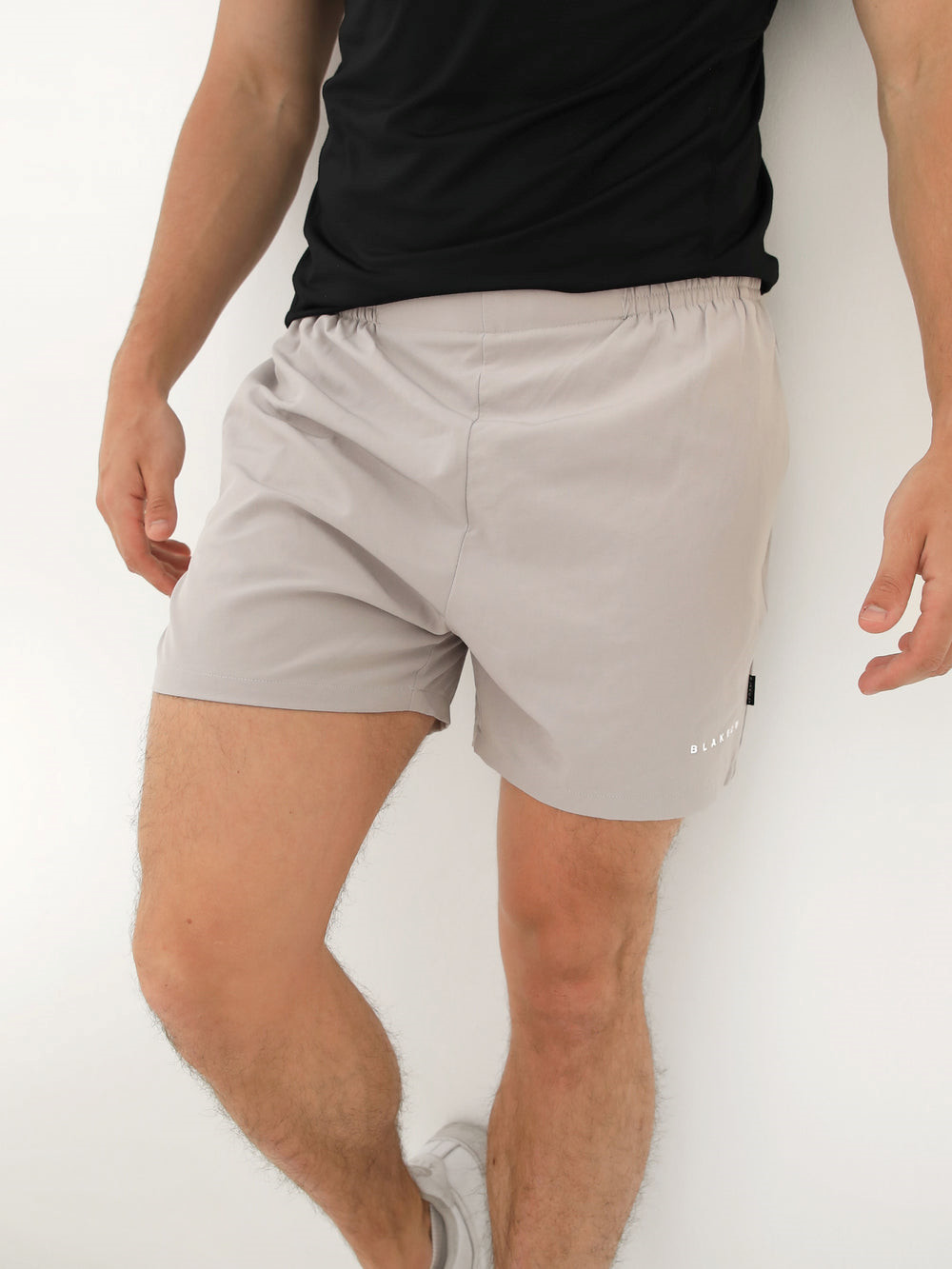 Light Grey Blakely Apex Active Shorts | DFR054836