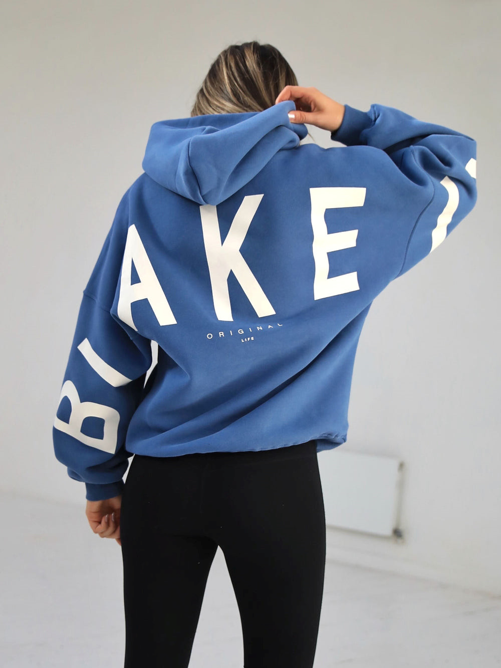 Mid Blue Blakely Members Isabel Oversized Hoodie | SBX486520