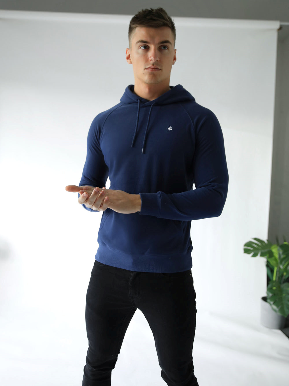 Navy Blakely Praiano Hoodie | NYA835792