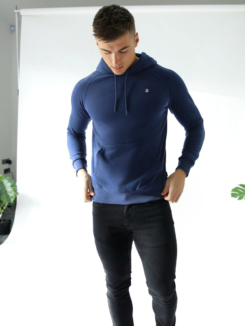 Navy Blakely Praiano Hoodie | NYA835792