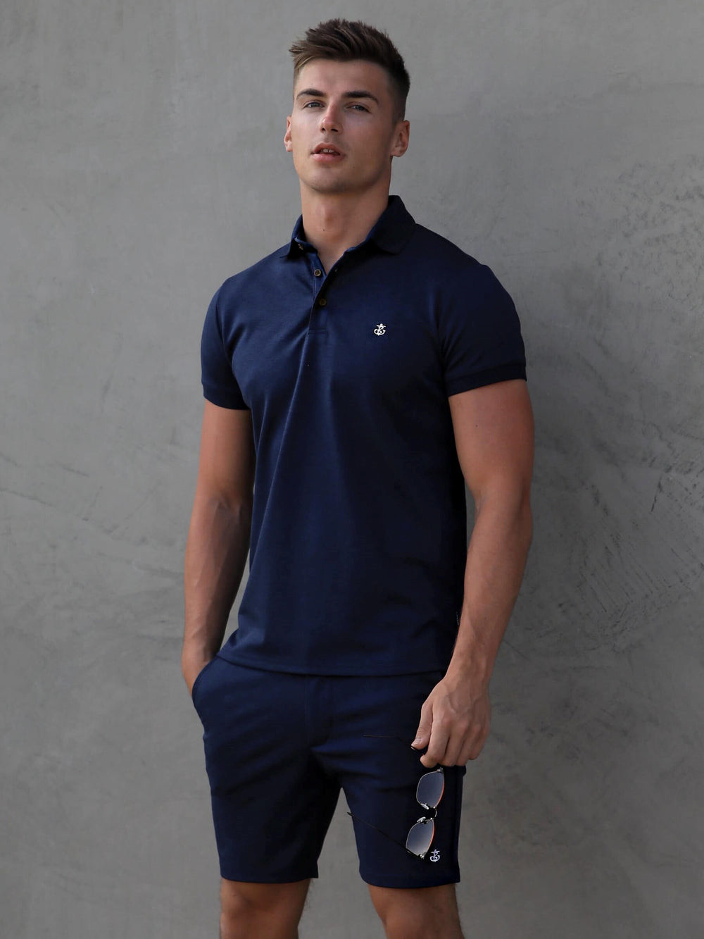 Navy Blakely Sorrento Polo | QCJ230569