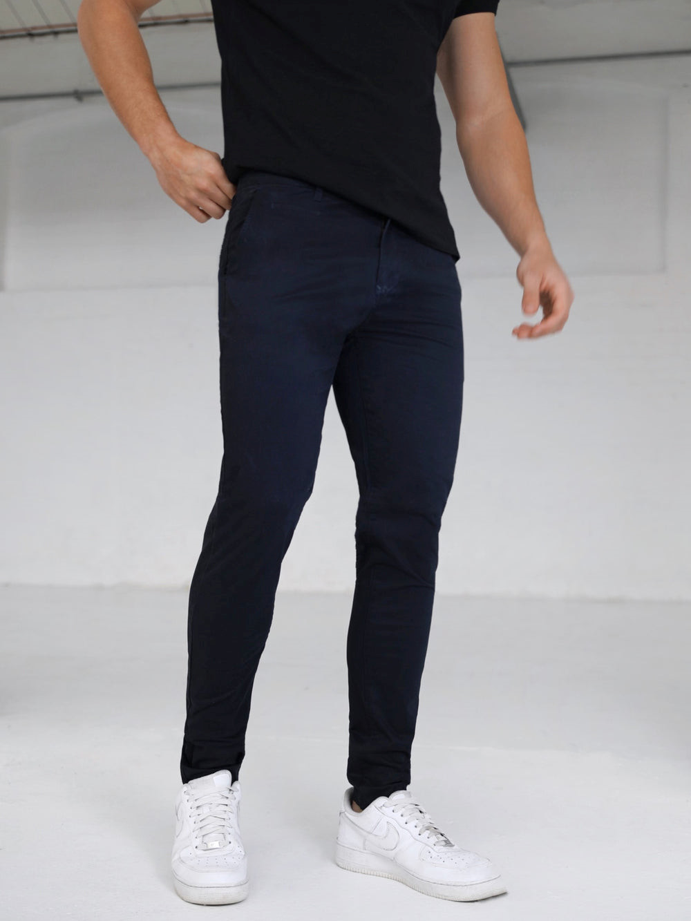 Navy Blakely Stretch Chino | VWH472361