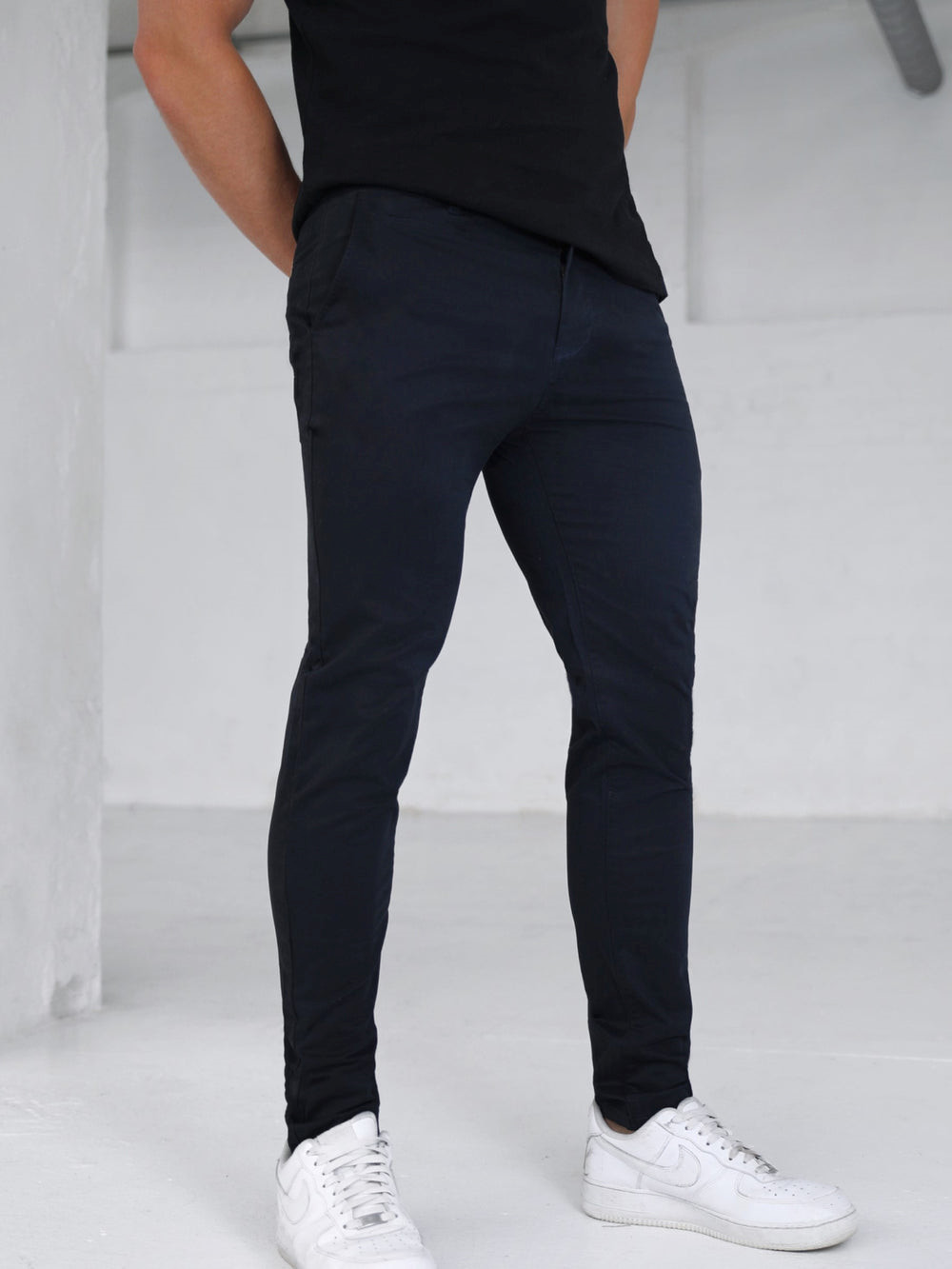 Navy Blakely Stretch Chino | VWH472361