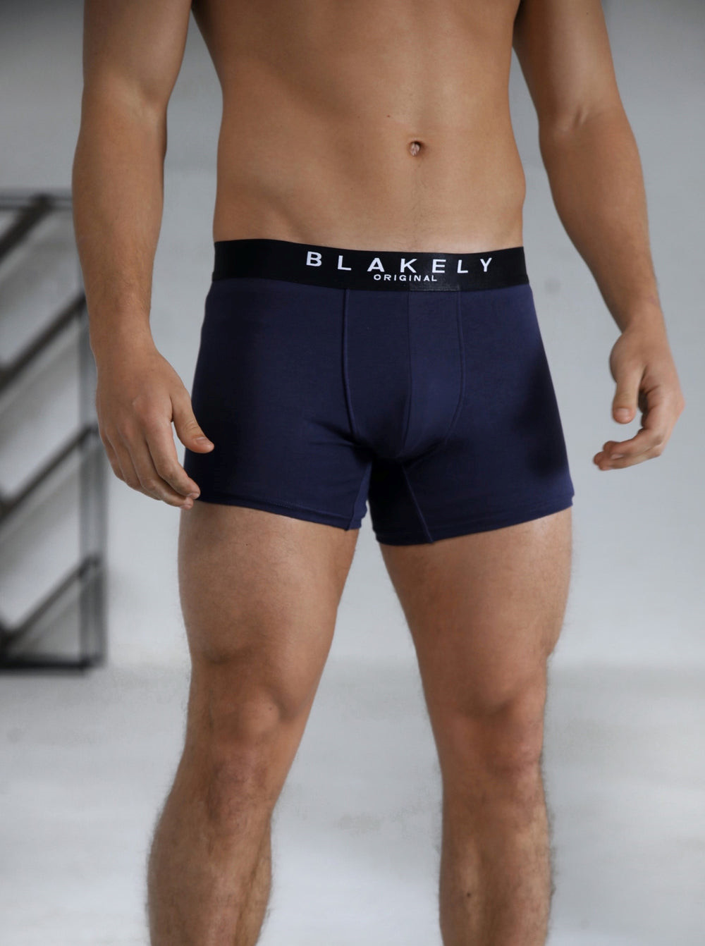 Navy Single Blakely BLK Boxers | XWS837594