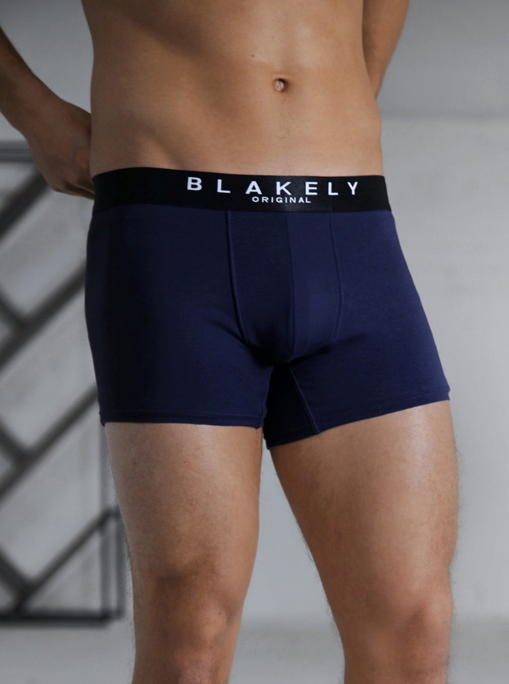 Navy Single Blakely BLK Boxers | XWS837594