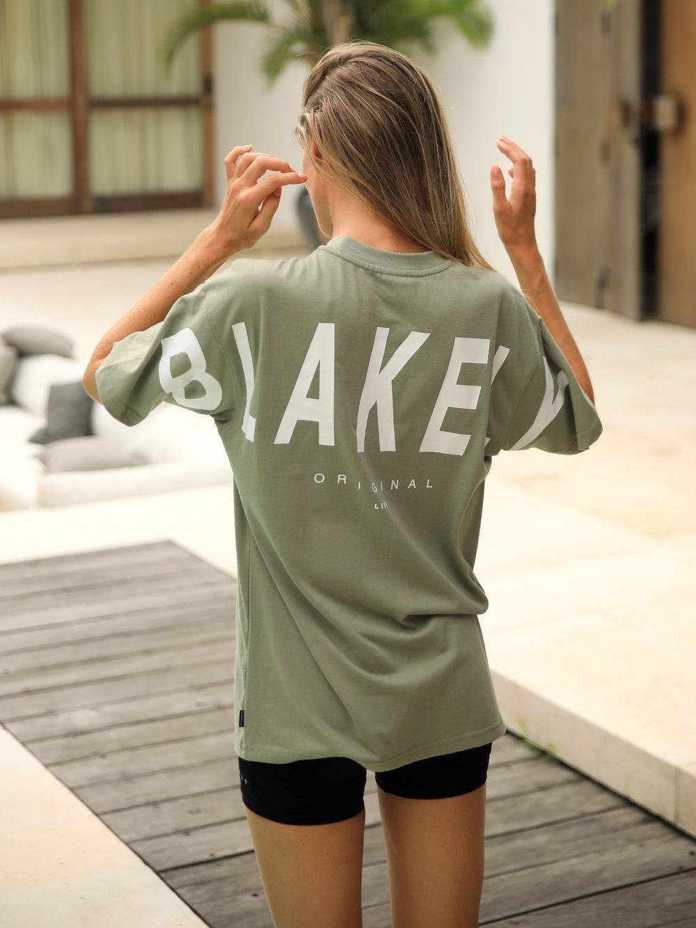 Olive Blakely Isabel Oversized T-Shirt | YJQ981654