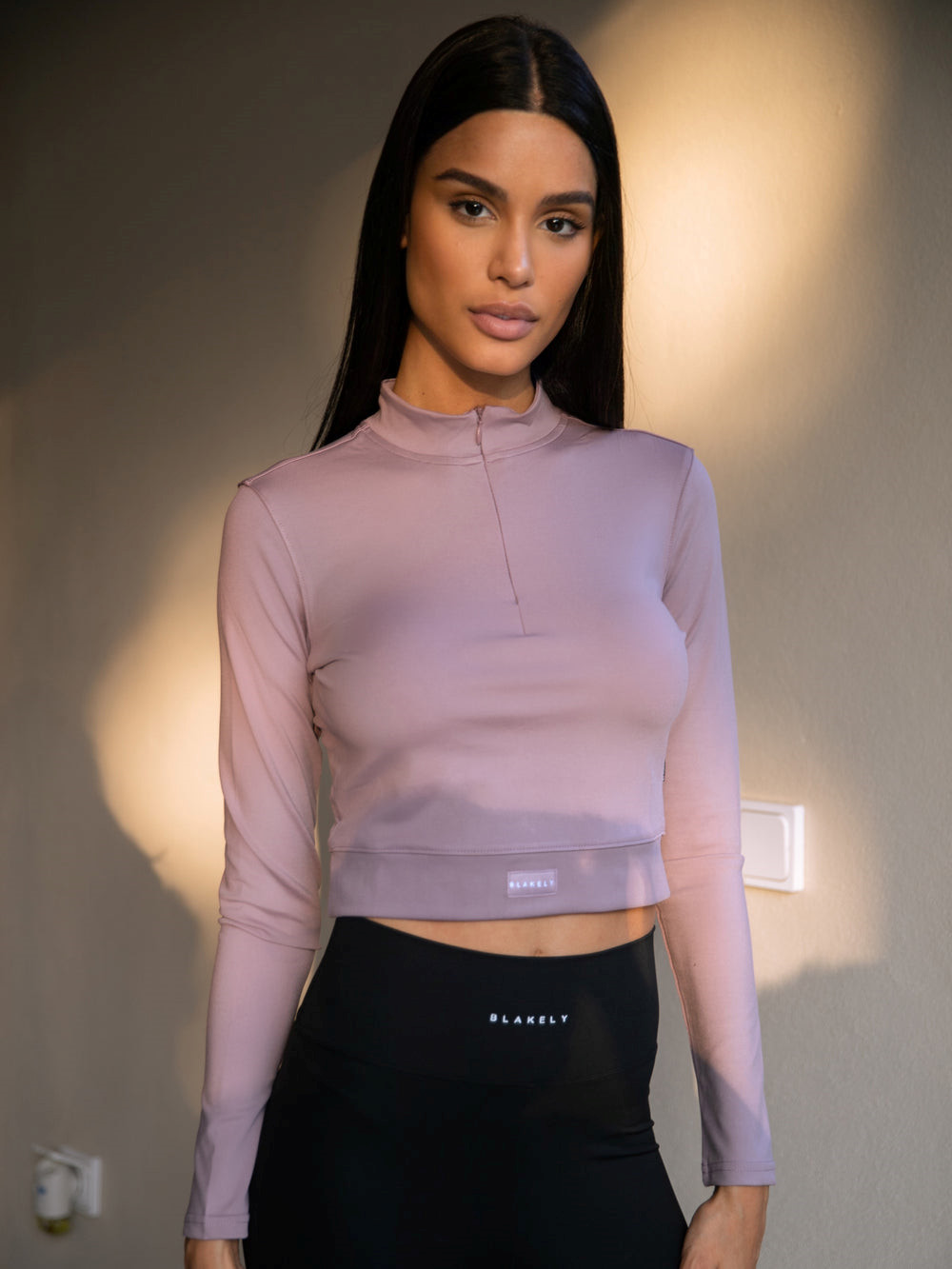 Pink Blakely Layla 1/4 Zip Top | RZD126458