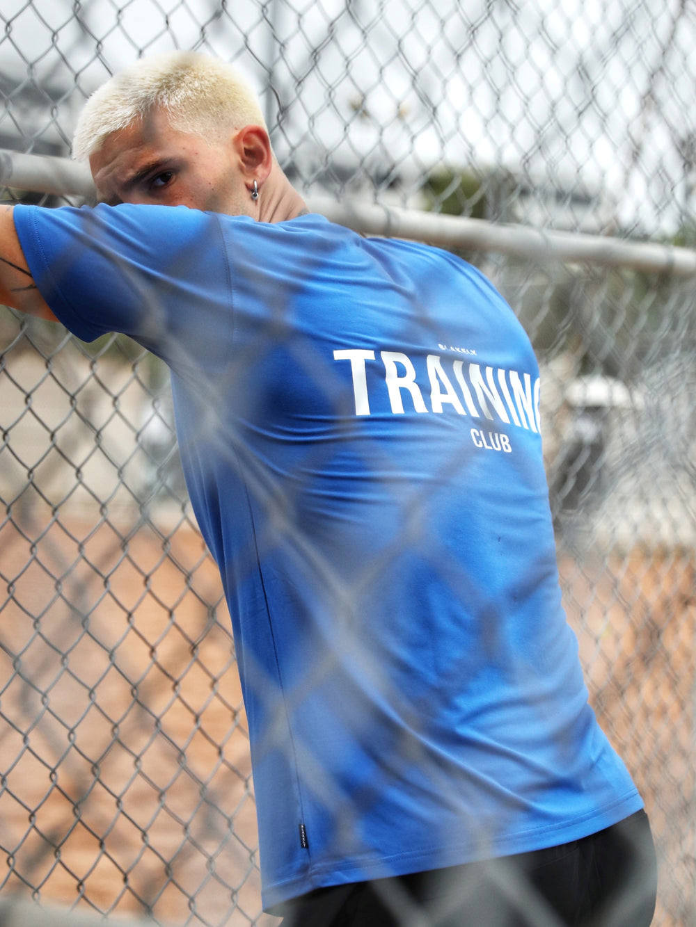 Primary Blue Blakely Relaxed Training T-Shirt | TIN732508