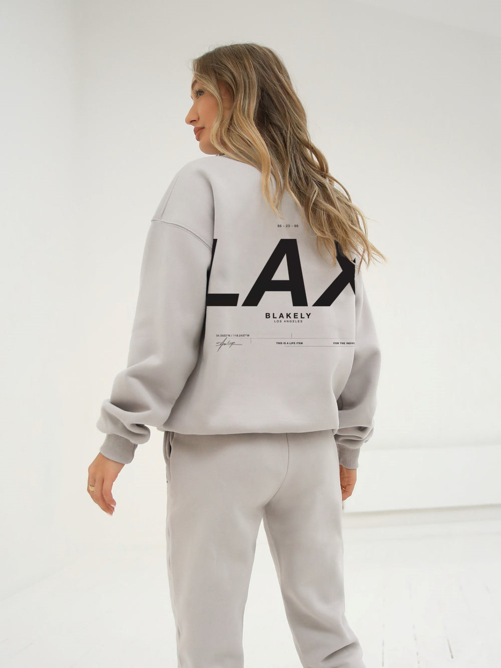 Stone Blakely LAX Isabel Oversized Jumper | GXI456078