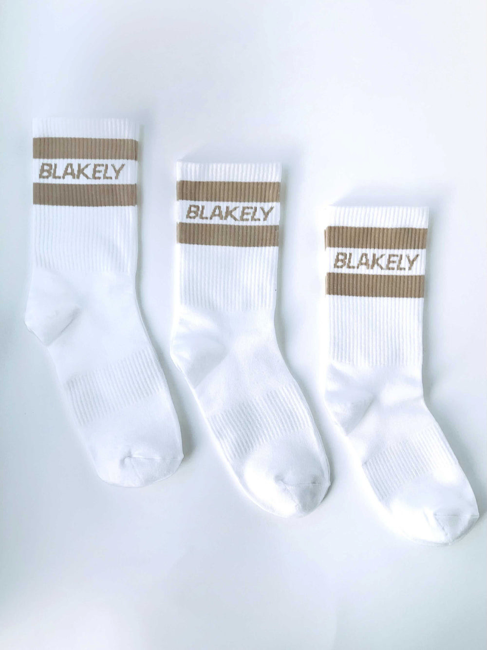 Tan Blakely Signature Socks 3 Pack | SWI196724