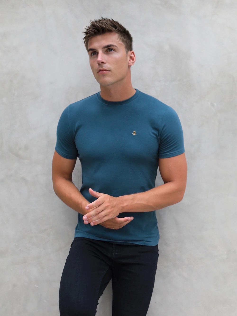 Teal Green Blakely Anchor T-Shirt | YUR410826