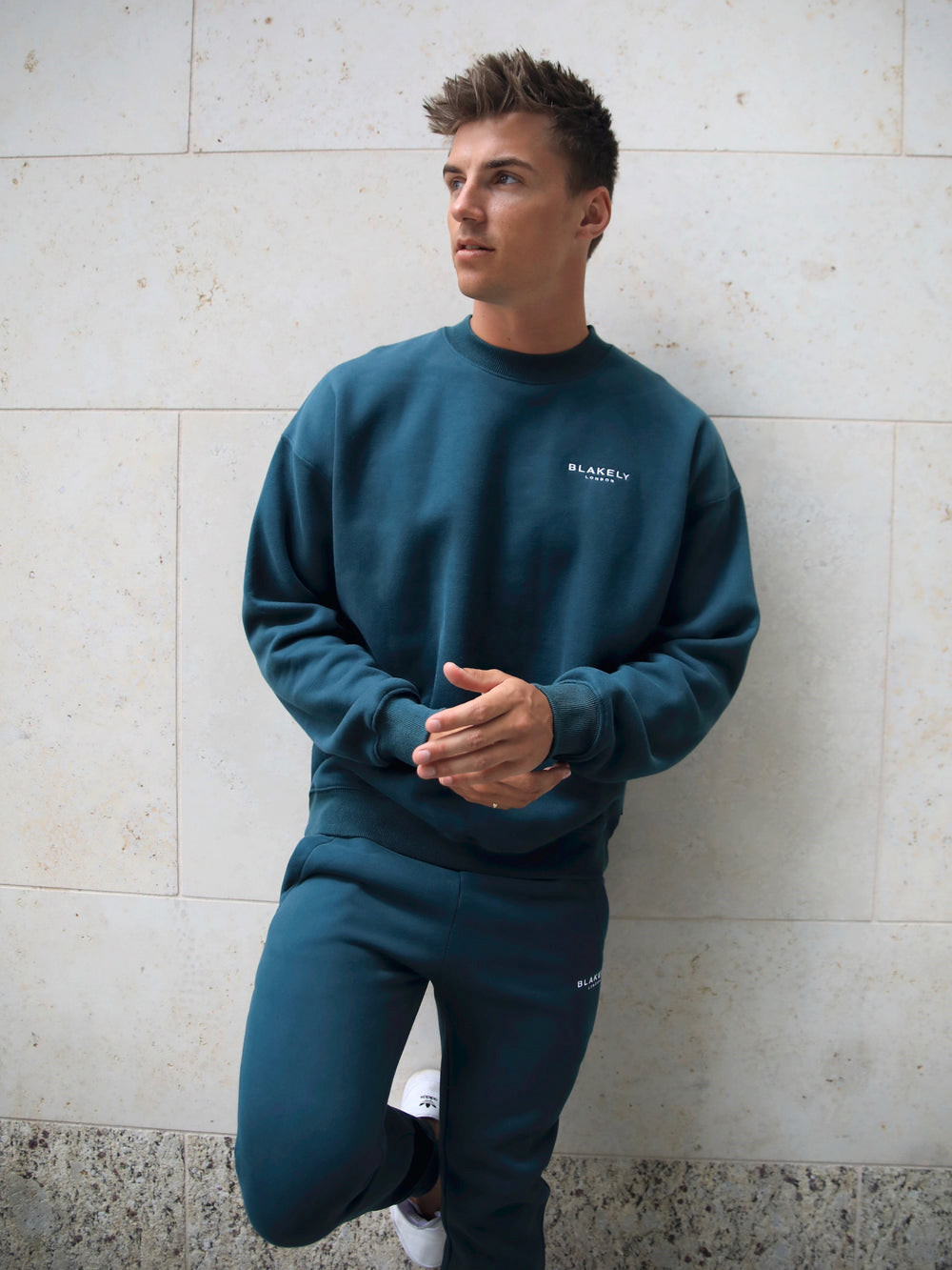 Teal Green Blakely Universal Relaxed Jumper | JPQ674183