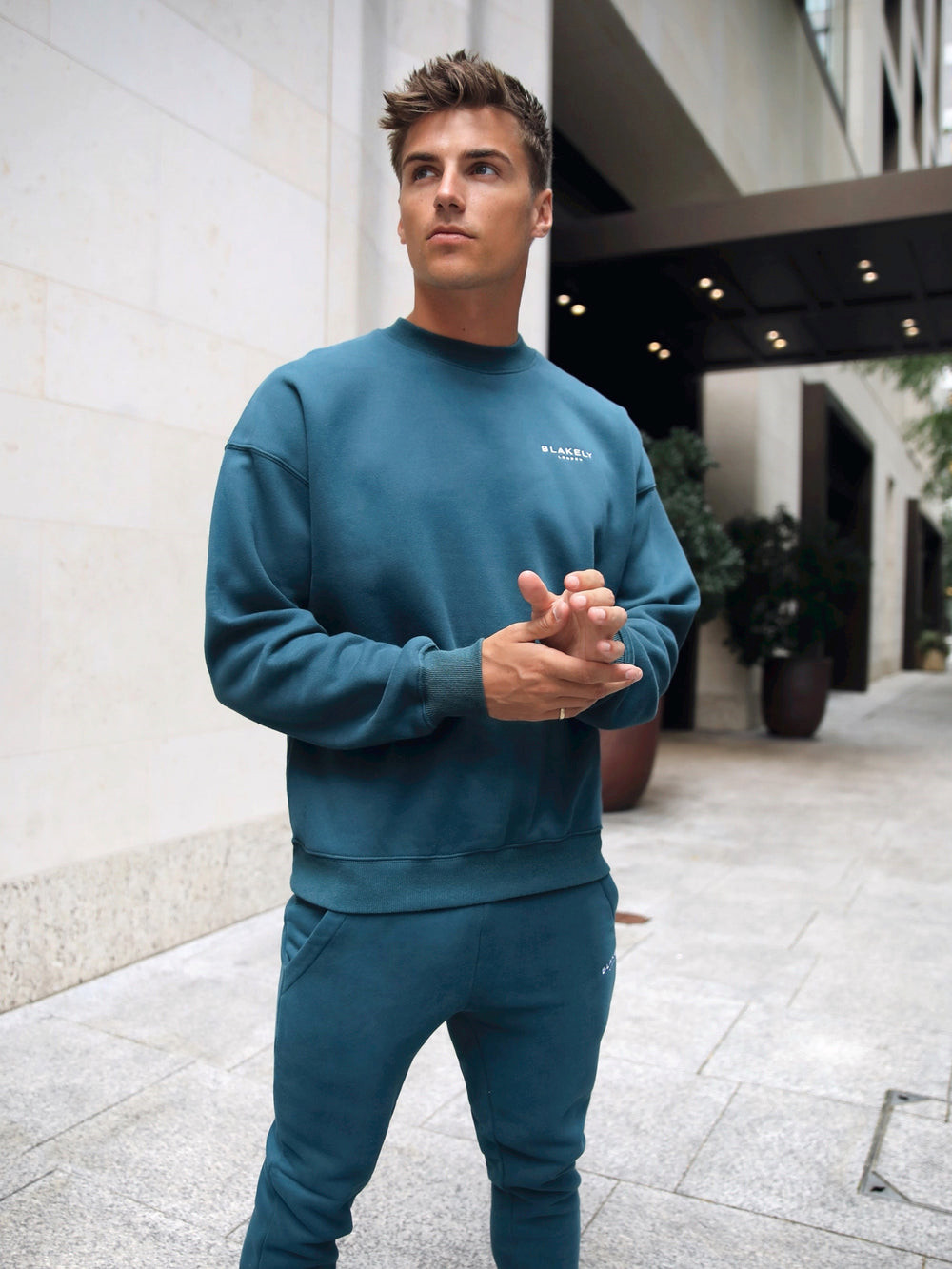 Teal Green Blakely Universal Relaxed Jumper | JPQ674183