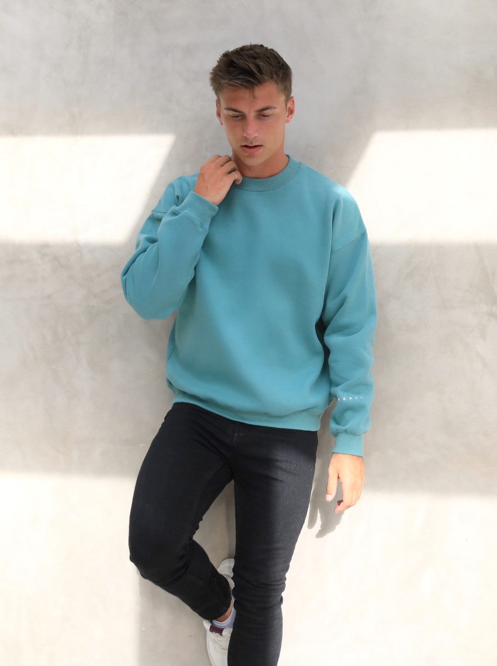 Turquoise Blakely LAX Relaxed Jumper | KCH072389