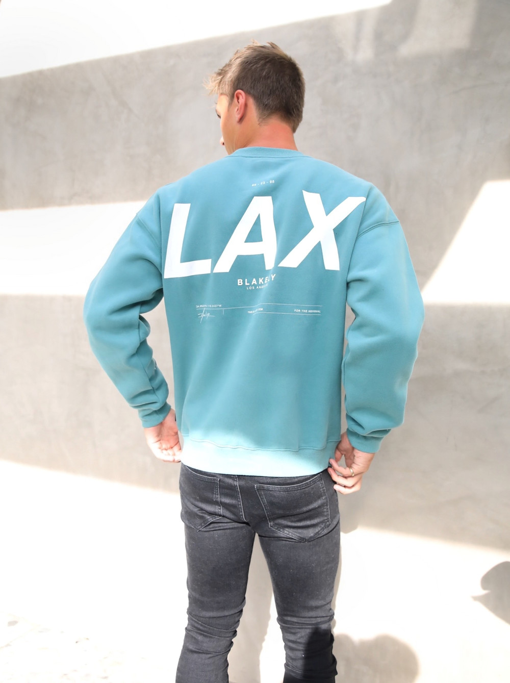 Turquoise Blakely LAX Relaxed Jumper | KCH072389