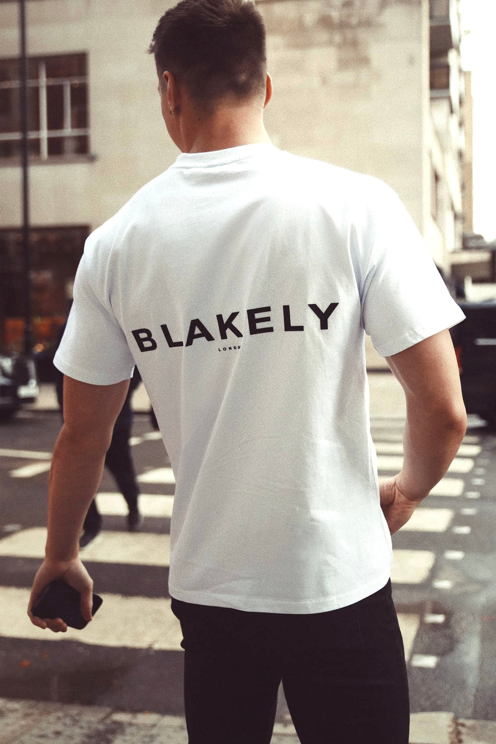 White Blakely Blakely London Oversized T-Shirt | TCH907148