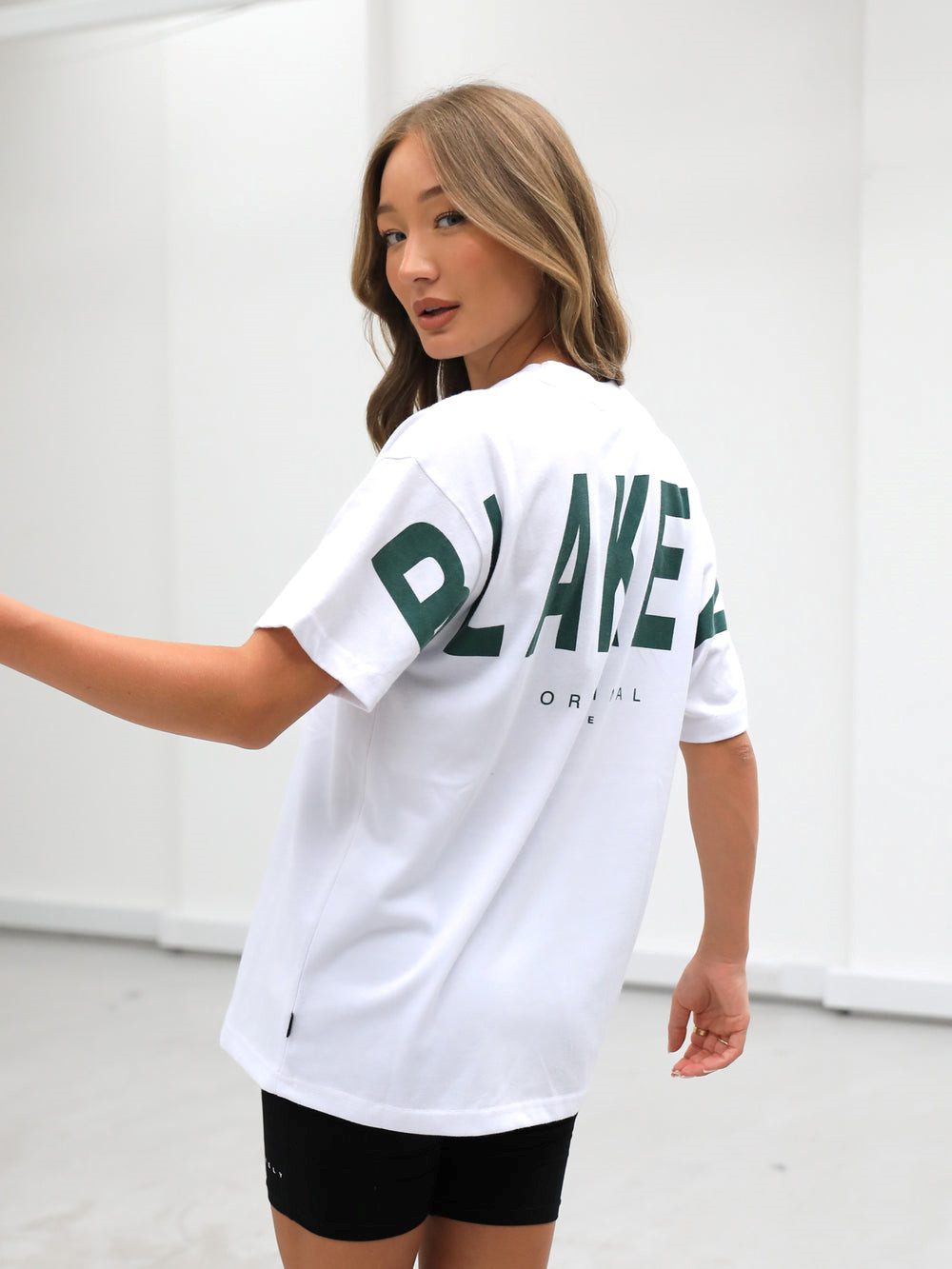 White Blakely Isabel Oversized T-Shirt | CGT105467