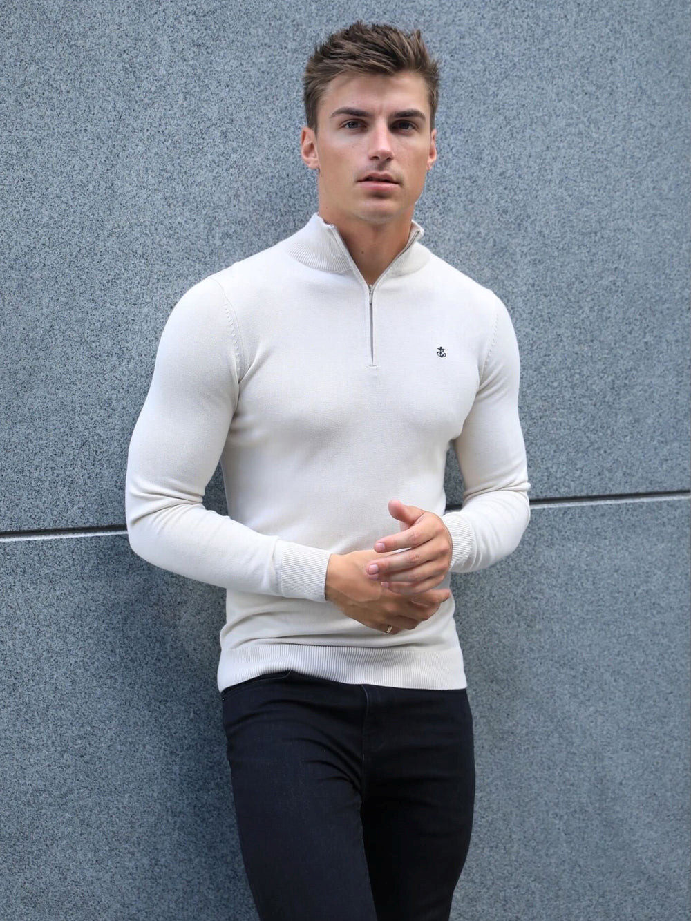 White Blakely Oxbridge Jumper | YJX648092