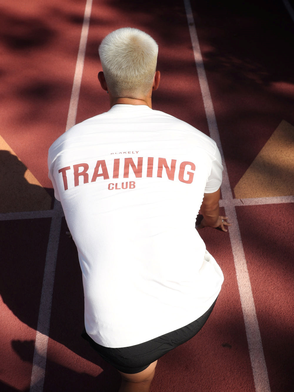 White Blakely Relaxed Training T-Shirt | GSC972135