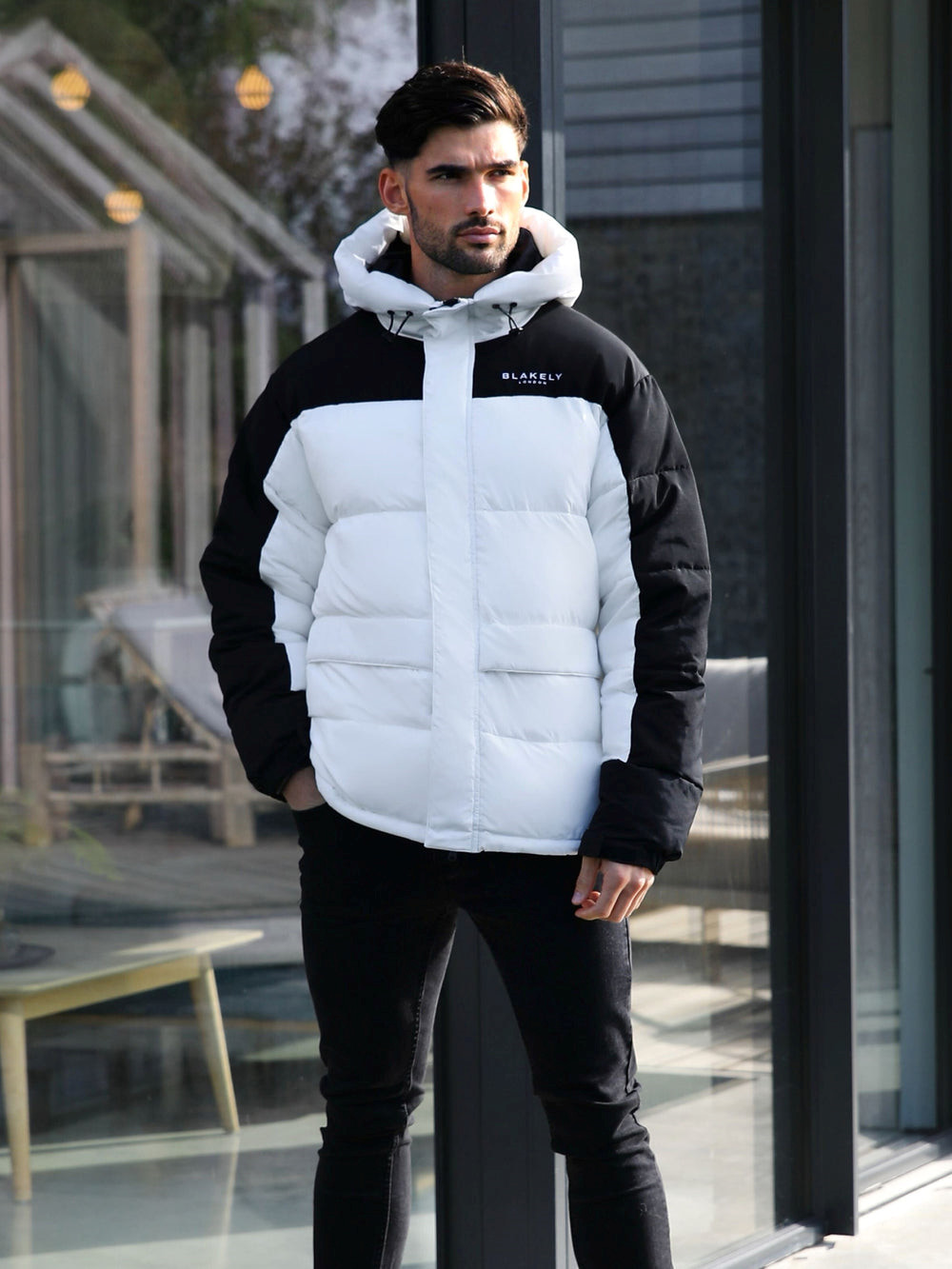 White Blakely Tampa Puffer Coat | GOF143672