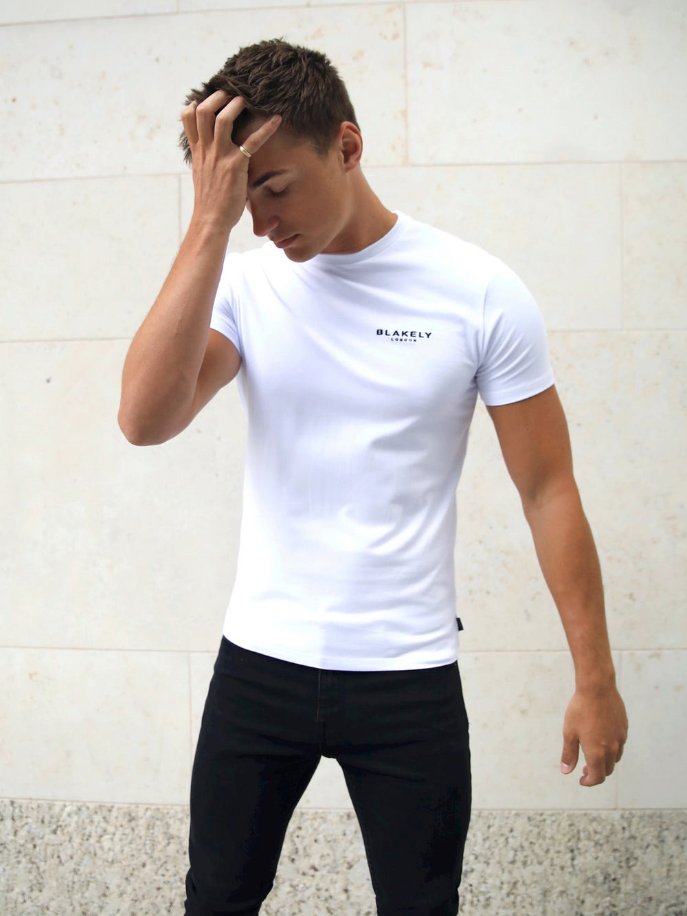 White Blakely Universal T-Shirt | ASQ674598